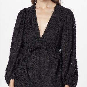 BEAUTIFUL BABYDOLL DRESS DEEP V-NECK,  TIES IN BACK & ADJUSTABLE TIES ON SIDES